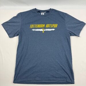 Tottenham Hotspur FC Mens XL Blue Graphic T-Shirt North London Spurs MT06AW23